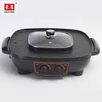 Korean Multifunction Electric BBQ Grill with Hot Pot