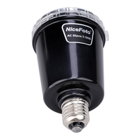 I-50S Nicefoto 45W 5500K Mini Studio lumière Flash équipement professionnel lumière clignotante ID Photo et prise de vue en ligne noir