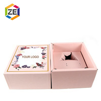 Boîte cadeau de luxe personnalisée en gros, boîte cadeau pliable pour bougie