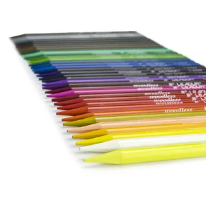 Juego de lápices de colores premier, lápices de colores multicolor para dibujar, venta al por mayor