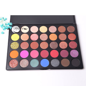 Custom Oem Logo Eye Shadow Palette Matte Glitter Eyeshadow Palette Powder Eye Makeup Professional Eye Shadow