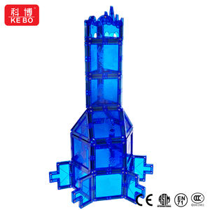 Playmager 48 unidades set: los imanes más fuertes, robusto, durable estupendo con color claro vivo azulejos - Product Image 3