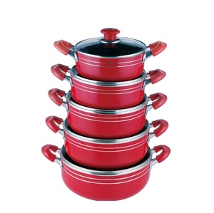 22 PIÈCES de moulage sous pression En Aluminium batterie de Cuisine antiadhésive/casserole/casserole/poêle à frire/double gril - Product Image 2
