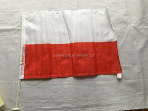 Полиэфирный флаг 6 "X 9" с пластиковым шестом для демонстрации национальной гордости - Product Image 6
