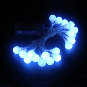 <span class=keywords><strong>2</strong></span> V 50Ma amorfo Solar programable Led Cadena de luz de Navidad luz de la bola de jardín de luz - Product Image 5