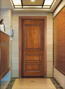 Подержанные межкомнатные двери из твердой древесины, новый стиль, Фошань, Китай