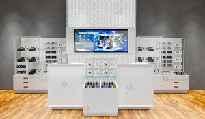 Chất Lượng Hàng Đầu Thiết Kế Bằng Gỗ Tầng Thường Vụ Đồng Hồ Hiển Thị Đứng Cho Bán Lẻ - Product Image 5