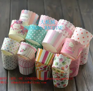 Factory sale unique design cheap paper muffin baking cups machine