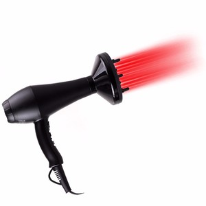 Asciugacapelli Professionale Super Potente con Ozono e Infrarossi 2400W, Set Ionico per Parrucchieri, per <span class=keywords><strong>Capelli</strong></span> <span class=keywords><strong>Ricci</strong></span> e Lisci - Product Image 2