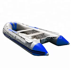 2018 CE China 1.2ミリメートル3.6m PVC Folding Aluminium Floor Inflatable Boat For Sale