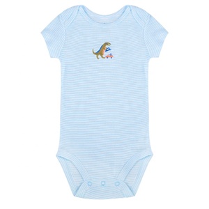 5-peças dinossauro padrão menino recém-nascido crianças 100% algodão bebê romper roupas para singapura - Product Image 4