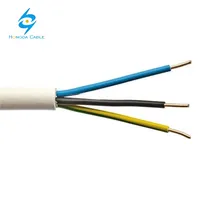 NYM-J/-O VDE0282 Standard Low Voltage Rohs Fleksibel Kabel Tembaga