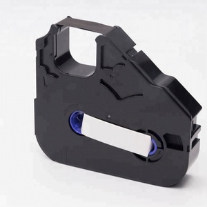 PUTY Compatible Label Tape 12mm PT-200BK <strong>Ink</strong> <strong>Ribbon</strong> <strong>Cassette</strong> Tapes <strong>Ribbon</strong> for Printer