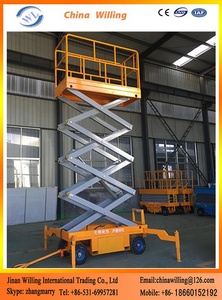 10 M-20 M Rough Terrain Scissor Aerial Work Platform Lift Udara Bajak Udara Angkat Gunting - Product Image 6