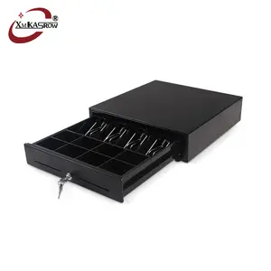 Kasrow 410 조정가능한 빌 전자 pos 체계 rj11 기록기 소매 슈퍼마켓 pos 싼 현금 서랍 oem