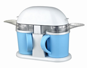 KIDY – machine à crème glacée 2023, Double tasse, Mini machine à crème glacée pour la maison 0,5lx2 - Product Image 1