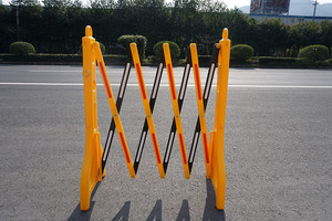 Reflexivo <span class=keywords><strong>calle</strong></span> ampliable plástico amarillo barreras para el Control de multitudes - Product Image 3