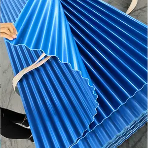 Traslucido materiali PVC ondulato coperture mattonelle di plastica dura shell roof top tenda tetto giardinaggio