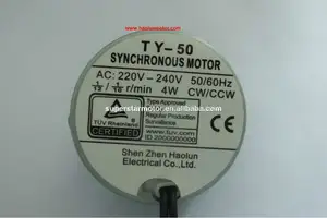 TY 50 senkron motor 0.9 d/d. 4w yatak yatak pompası