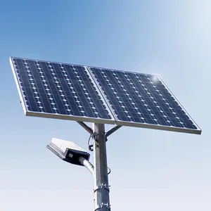 Yüksek ışıklı ip65 güneş enerjili açık 150w 300w led sokak lambaları