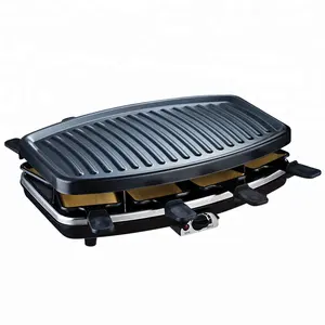 2023 Hot Sale Portable Smokeless Teppanyaki Stone <strong>Indoor</strong> Electric Raclette Grills <strong>Bbq</strong> - Product Image 5