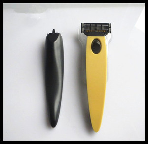 Gros <span class=keywords><strong>mach</strong></span> <span class=keywords><strong>5</strong></span> lame <span class=keywords><strong>rasoir</strong></span>, Bleu, rouge, jaune, noir couleur en plastique poignée - Product Image 5