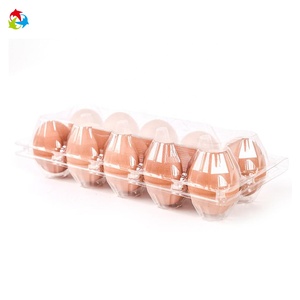 Kunden spezifische hochwertige transparente Blister Kunststoff 20 Stück Wachtel eier Verpackung Kunststoff Huhn/Bulk Eier kiste