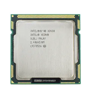 인텔 제온 X3430 쿼드 코어 2.4GHz LGA1156 8M 캐시 95W 데스크탑 CPU