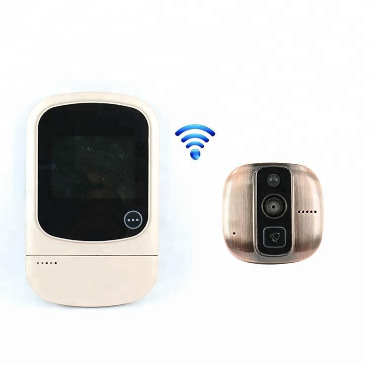 Смарт-видеоглазок с Wi-Fi и управлением через приложение