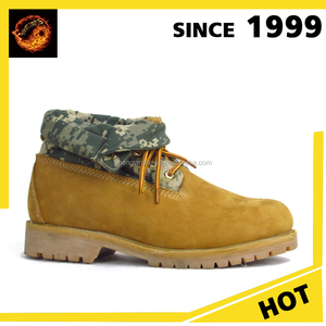 Chine gros de haute qualité travail en cuir Nubuck hommes cheville bottes chaussures de sécurité rocklander prix - Product Image 6