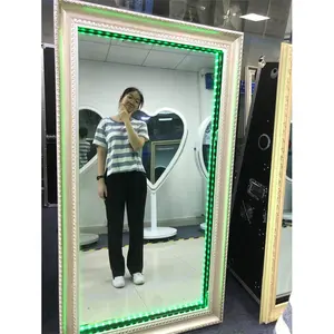 55 Inch Layar Sentuh Foto Selfie Cermin Fotobox Pernikahan Photobooth Magic Mirror Photo Booth Shell