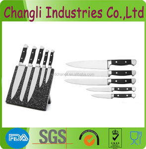 <span class=keywords><strong>Juego</strong></span> <span class=keywords><strong>de</strong></span> 14 <span class=keywords><strong>Cuchillos</strong></span> <span class=keywords><strong>de</strong></span> Cocina <span class=keywords><strong>de</strong></span> Acero Inoxidable Estilo Alemán Forjados con Bloque <span class=keywords><strong>de</strong></span> Madera - Product Image 2