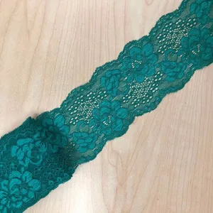 Mais cores novo design de malha elástica para cílios Chantilly renda elástica para vestido e lingerie renda elástica de malha