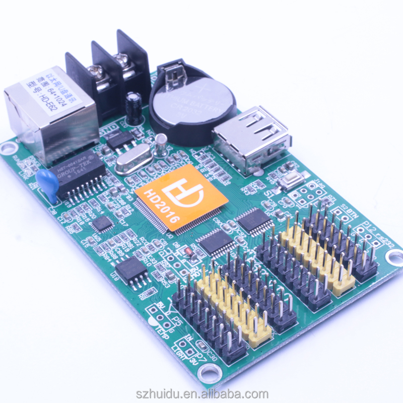 Huidu USB + Ethernet порт LED асинхронный управление карты HD-E62