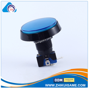 Yüksek Kalite Yuvarlak Tip Düğme Anahtarı, Mini Plastik Düğme Ile Led Işık - Product Image 4