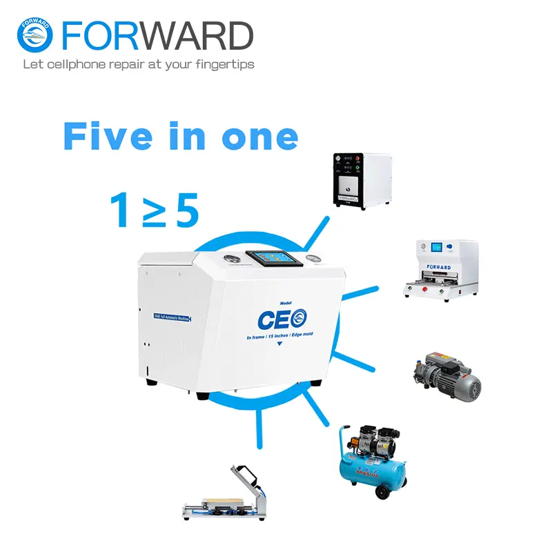 FORWARD CEO EDGE full-automatic OCA lamination machine for all phone screen repair and bubble removing