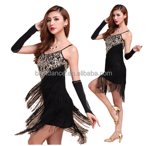 Latin <strong>Ballroom</strong> <strong>Competition</strong> <strong>Dance</strong> <strong>Dress</strong> Women Party Club Tassel <strong>Dress</strong> - Product Image 5
