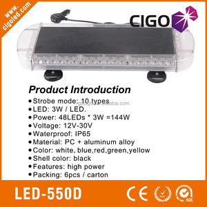 <strong>LED</strong>-550D Emergency <strong>Strobe</strong> <strong>Lights</strong> for Vehicles 12-30V Emergency <strong>Plug</strong> <strong>in</strong> Flashlight 144W Safety <strong>Strobe</strong> <strong>Lights</strong> for Vehicles - Product Image 2