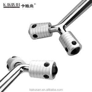 Kakusan ลูกกลิ้งนวดหน้าเจอร์เมเนียมวีขนาดพกพาสำหรับยกกระชับผิวกำจัดริ้วรอยทำจาก ABS - Product Image 6