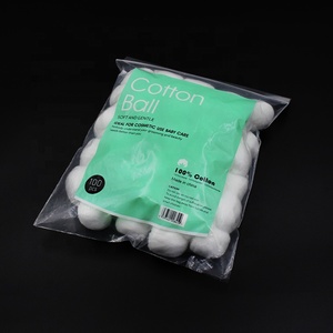 Bola de algodón 100% de alta calidad, bola médica absorbente de alcohol - Product Image 2