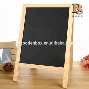 Antique Folding Wooden Blackboard <strong>Mini</strong> a Frame Chalkboard <strong>Vintage</strong> Decorative Back to School - Product Image 2