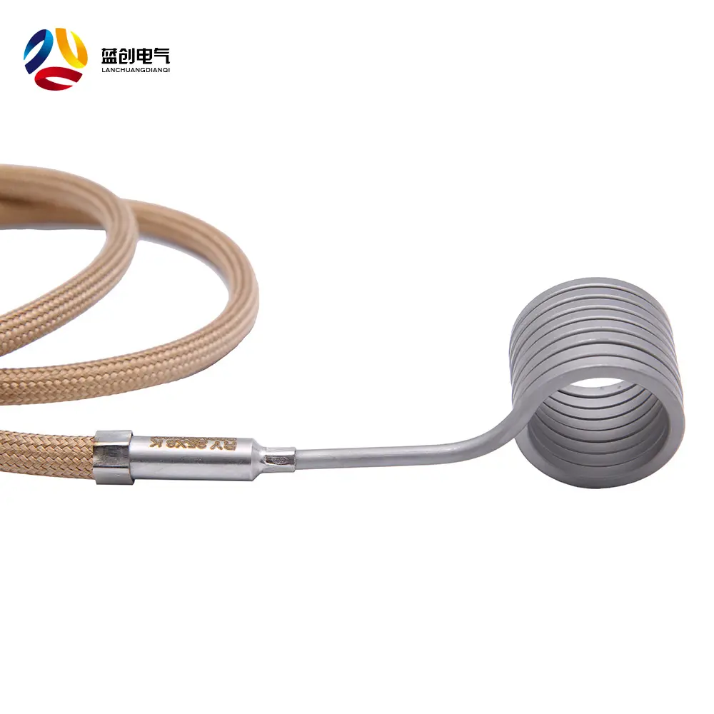 High Temperature Heating Element Coil Induction Spring Coil Heating Heater Tube