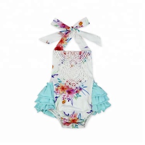 Dentelle Décoration <span class=keywords><strong>Cactus</strong></span> Motif Bébé Barboteuses Tout-petits Vêtements - Product Image 5
