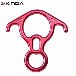 XINDA 50kN rescate figura 8 descender para rappel belaying Montañismo