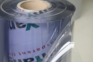 Super Klar PVC Laminieren Film/Kristall PVC Film für Paket und Tisch Tuch 0,45mm