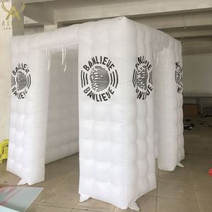 3m x 3m x 3m 표준 크기 점화 사진 부스 휴대용 <span class=keywords><strong>3D</strong></span> 그림 천막 팽창식 오두막 부스 - Product Image 2