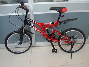 Bicicletta Mountain Bike OEM 20 Pollici a Sospensione Completa per Ragazzi e Ragazze Studenti - Product Image 2
