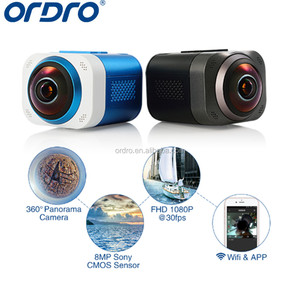 Camera Hành Động Toàn Cảnh ORDRO D5 360 Độ 1080P Mini WiFi Camera Hành Động Thể Thao Toàn Cảnh - Product Image 2