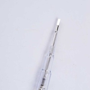 Induzida à prova d' água Pen Tester Elétrica Chave De Fenda luz Sonda <span class=keywords><strong>Detector</strong></span> Testador de Voltagem <span class=keywords><strong>AC</strong></span>/DC 70-Caneta de Teste 250V lápis - Product Image 4