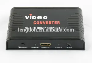 Nuova vga a hdmi convertitore video 1080p scaler con audio da 3,5mm